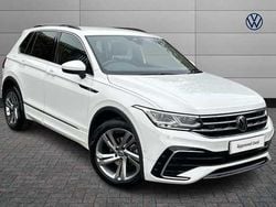 White Used 2024 VW Tiguan R-line Edition SUV | £27,917 (Fair price)