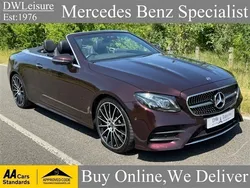 Red Used 2019 Mercedes E220 AMG Line Premium Plus Cabriolet | £23,995 (A bit pricey)
