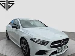 White Used 2022 Mercedes A180 Executive Sedan | £17,995 (Fair price)