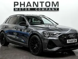 Grey Used 2021 Audi e-tron Black Edition SUV | £20,490