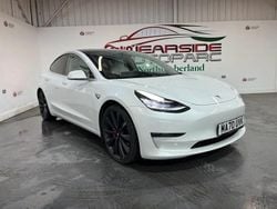 White Used 2020 Tesla Model 3 Performance Sedan | £18,499 (Fair price)