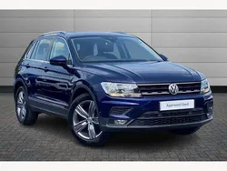 Blue Used 2019 VW Tiguan Match SUV | £16,550 (Fair price)
