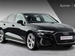 Black Used 2020 Audi A3 S-Line Sedan | £21,750 (A bit pricey)