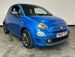 Blue Used 2016 Fiat 500 S Hatchback | £6,140 (Fair price)