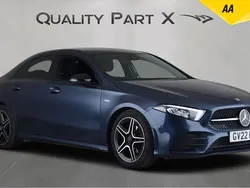 Blue Used 2022 Mercedes A180 Executive Sedan | £17,500 (Good price)
