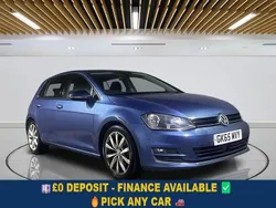 Blue Used 2015 VW Golf VII GT Hatchback | £7,449 (Fair price)