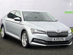 Silver Used 2021 Skoda Superb SE L Hatchback | £20,099 (Fair price)