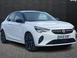 White Used 2021 Vauxhall Corsa-e Elite Hatchback | £10,149 (Fair price)