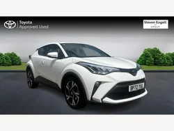 White Used 2023 Toyota C-HR Design SUV | £21,921 (Fair price)