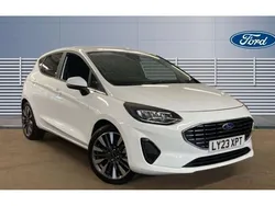 White Used 2023 Ford Fiesta Titanium X Hatchback | £16,100 (Good price)