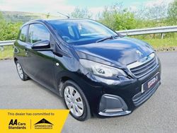 Black Used 2015 Peugeot 108 Active Hatchback | £5,299 (Fair price)