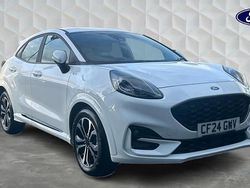 White Used 2024 Ford Puma Gen-E ST-Line Hatchback | £19,895 (Fair price)