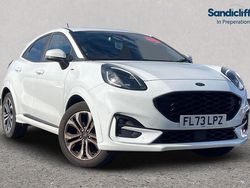 Frozen white (premium paint) Used 2023 Ford Puma Gen-E ST-Line Hatchback | £16,615 (Fair price)