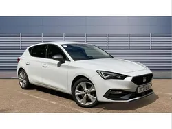 White Used 2021 Seat Leon FR Hatchback | £19,058 (A bit pricey)