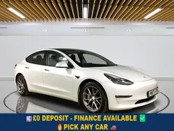 White Used 2021 Tesla Model 3 Long Range Sedan | £15,299 (Good price)