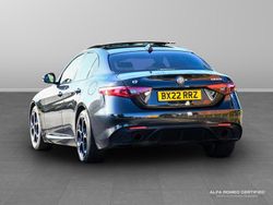 Black Used 2022 Alfa Romeo Giulia Veloce Sedan | £30,496 (Expensive)