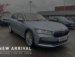Pebble silver metallic Used 2025 Skoda Superb LAURIN & KLEMENT Estate | £39,000