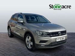 Silver Used 2020 VW Tiguan Match SUV | £16,550 (Fair price)