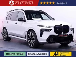 White Used 2022 BMW X7 M Sport SUV | £63,750 (Fair price)