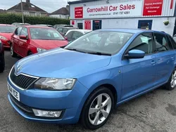 Blue Used 2015 Skoda Rapid SE Hatchback | £7,995 (Fair price)