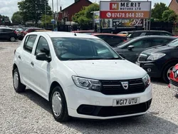 White Used 2017 Dacia Sandero Ambiance Hatchback | £4,495 (Super price)