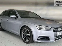 Floret silver metallic Used 2017 Audi A4 Sport Estate | £16,618 (Fair price)