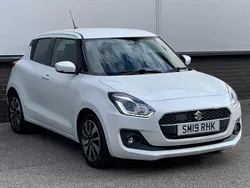 White Used 2019 Suzuki Swift SZ5 Hatchback | £5,789 (Fair price)