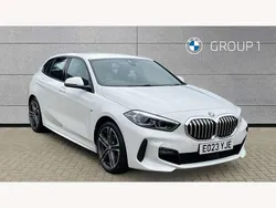 White Used 2023 BMW 118 M Sport Hatchback | £22,695 (Fair price)