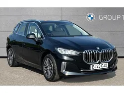 Black sapphire metallic paint Used 2023 BMW 220 Luxury Line | £26,195 (Good price)