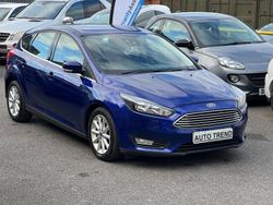 Blue Used 2015 Ford Focus Titanium Hatchback | £3,291