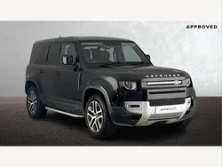 Santorini black Used 2020 Land Rover Defender HSE SUV | £44,150 (Fair price)
