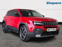 Red Used 2023 Jeep Avenger EV Altitude SUV | £20,400 (Fair price)