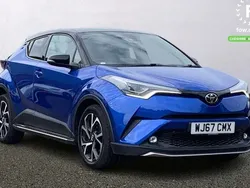 Blue Used 2017 Toyota C-HR SUV | £12,799 (Fair price)