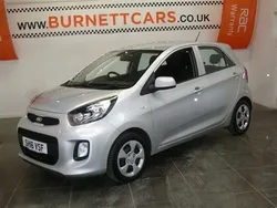 Silver Used 2016 Kia Picanto Hatchback | £5,389 (Fair price)