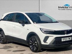 White Used 2023 Vauxhall Crossland Design Edition SUV | £12,250 (Fair price)