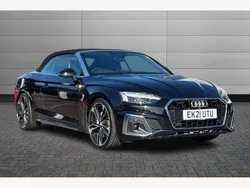 Black Used 2021 Audi A5 Cabriolet Comfort Cabriolet | £30,970 (Fair price)