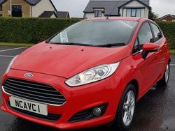 Red Used 2013 Ford Fiesta Zetec Hatchback | £3,995 (Fair price)