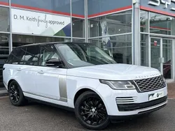 White Used 2018 Land Rover Range Rover Vogue SUV | £27,824 (Fair price)