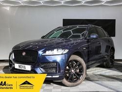 Blue Used 2018 Jaguar F-Pace R-Sport SUV | £16,200 (Good price)