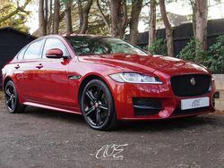 Red Used 2018 Jaguar XF R-Sport Sedan | £11,990 (Fair price)