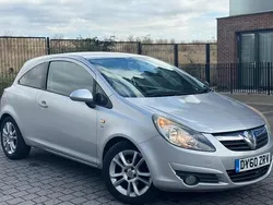 Silver Used 2010 Vauxhall Corsa Hatchback | £2,100 (Good price)