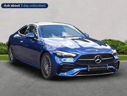 Blue Used 2024 Mercedes CLE300 AMG Line Premium Coupe | £45,999