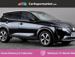 Black Used 2021 Nissan Qashqai N-Connecta SUV | £18,197 (Fair price)