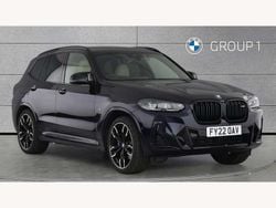 Black Used 2022 BMW X3 M Sport SUV | £43,250 (Fair price)
