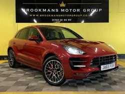 Red Used 2015 Porsche Macan Turbo SUV | £21,495 (Fair price)