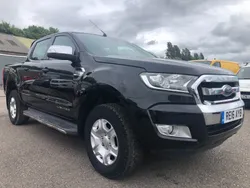 Black Used 2016 Ford Ranger Limited Pickup | £11,250 (Fair price)