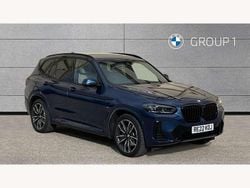 Blue Used 2022 BMW X3 M Sport SUV | £38,495 (Expensive)