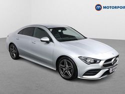Silver Used 2021 Mercedes CLA180 AMG line Sedan | £20,099 (Good price)