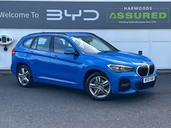 Blue Used 2021 BMW X1 M Sport SUV | £20,490 (Fair price)