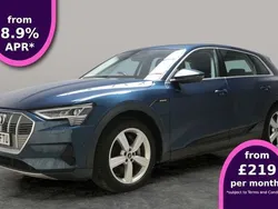 Blue Used 2022 Audi e-tron Design SUV | £17,287 (Good price)